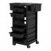 Hairdressing Trolley GABBIANO 68A black